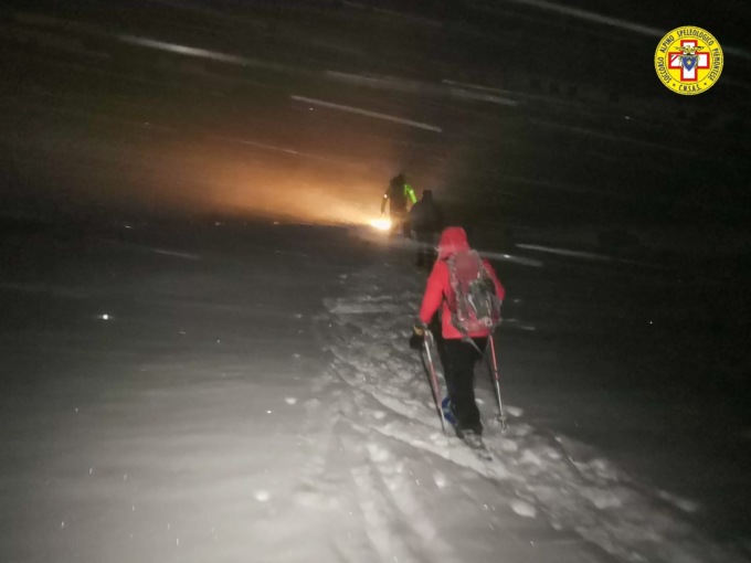 Intervento del Soccorso Alpino a Cesana Torinese: recuperati due escursionisti francesi dispersi