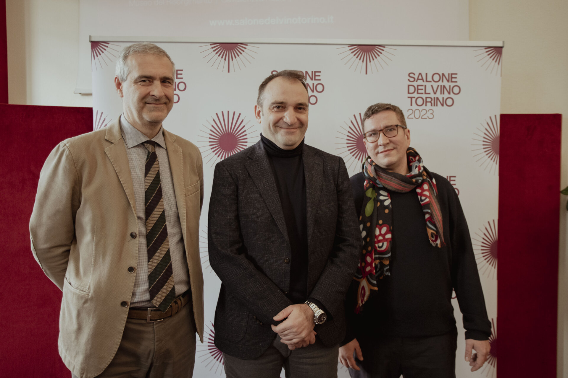 SALONE DEL VINO_SINDACO, VICEPRESIDENTE CAM COM E DIRETTORE EVENTO