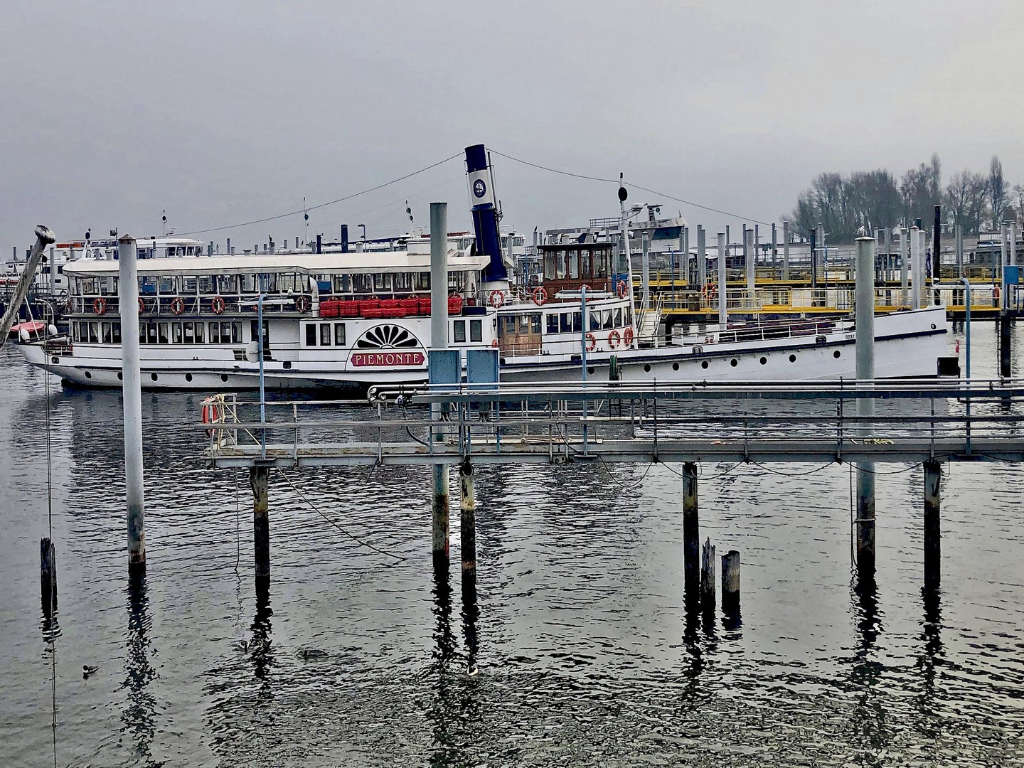 Arona NO, Cantiere e sede Navigazione Lago Maggiore, piroscafo Il Piemonte ph. Diederick Wijmans