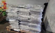 La droga nascosta nei sacchi di pellet: sequestrati 1,7 tonnellate di hashish