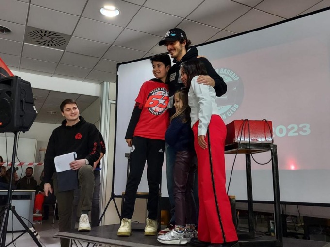 Pecco Bagnaia a Chivasso e quel desiderio di provare la Formula 1