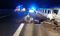 Grave incidente a Montalenghe: automobilista perde il controllo e si schianta contro il guardrail