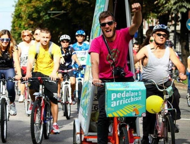 La pedalata di Fiab Torino Bike Pride per ricordare Gabriele Del Carlo