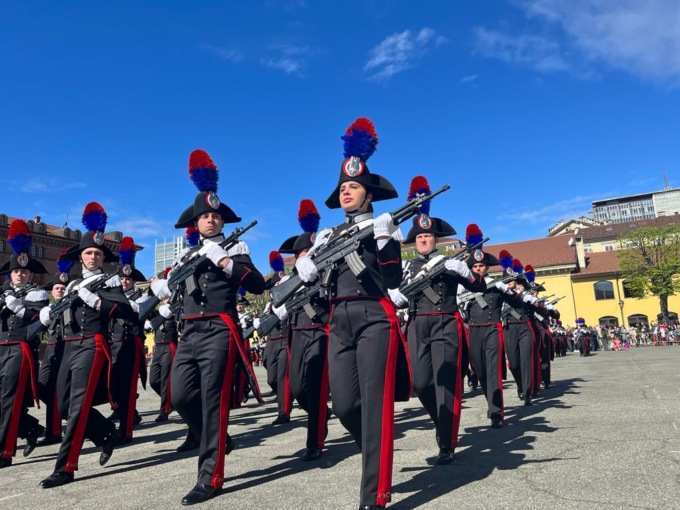 Giuramento degli Allievi Carabinieri del 141° corso: in 292 ricevono gli alamari