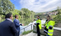 Presentate le nuove opere idrauliche per proteggere Moncalieri: sopralluogo di Regione e Comune lungo le sponde del Po