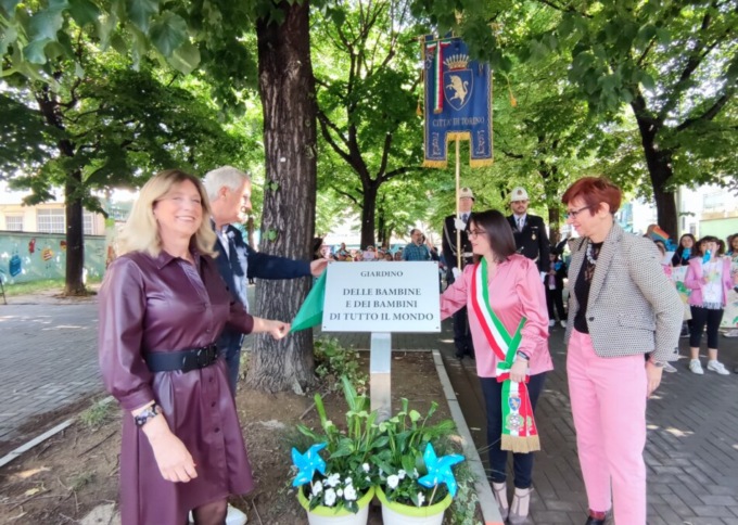 A Borgata Lesna un giardino per le bambine e i bambini di tutto il mondo