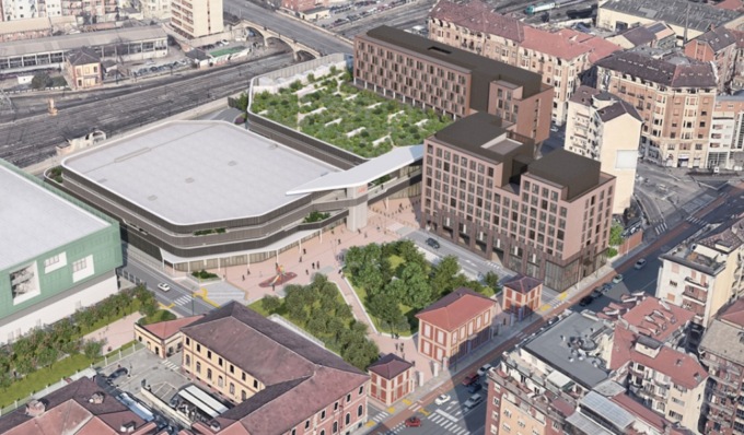 Residenze per studenti, negozi e un supermercato: una rigenerazione sostenibile per Scalo Vallino