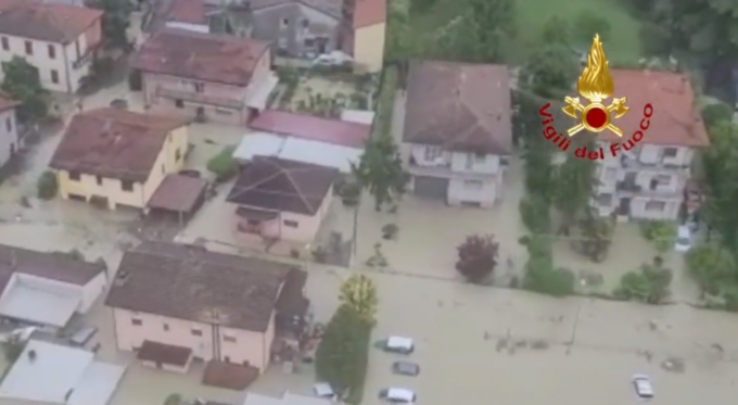 La Protezione Civile del Piemonte in Emilia Romagna per soccorrere la popolazione alluvionata