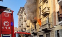 Incendio in appartamento in zona Aurora: 14 intossicati, tra cui una bambina