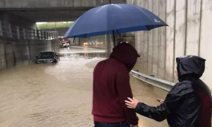 Maltempo, disagi e frane nel Torinese