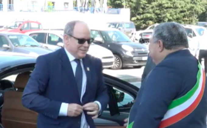 Il principe Alberto di Monaco nuovo cittadino onorario di Pianezza