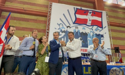 Congresso della Lega, Salvini protagonista a Chivasso