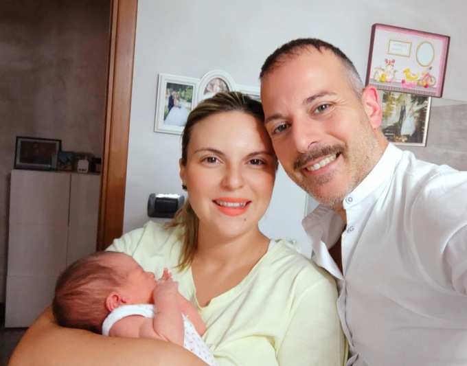 Poste Italiane, nuovi nati: fiocco giallo per Elettra Emma, figlia di dipendente della poste di Nichelino
