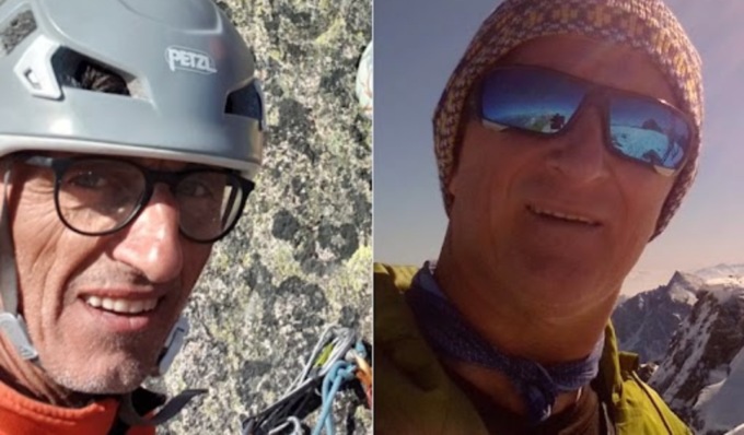 Alpinisti torinesi dispersi sul Monte Bianco, individuati i corpi ma scariche di sassi impediscono il recupero