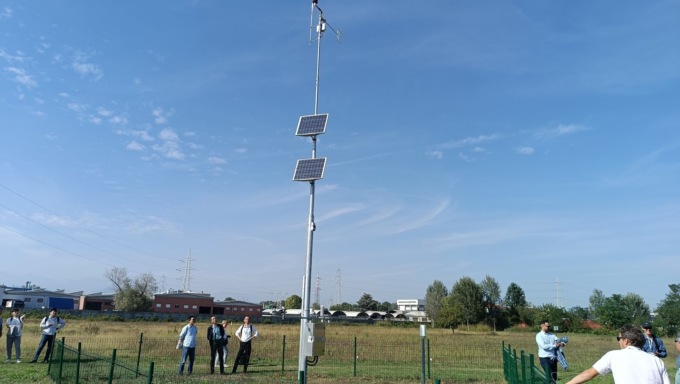 Inaugurata a Stupinigi la prima stazione italiana climatologica di riferimento