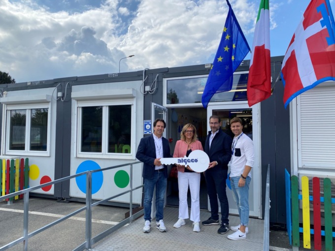Inaugurata la nuova (provvisoria) scuola dell’infanzia ad Orbassano