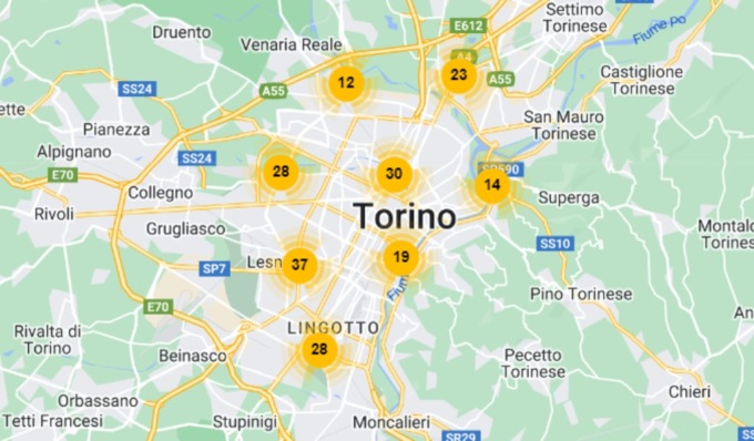 I 50 distributori dove è più conveniente fare benzina a Torino