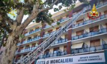(Di nuovo) a fuoco l'appartamento di corso Savona a Moncalieri