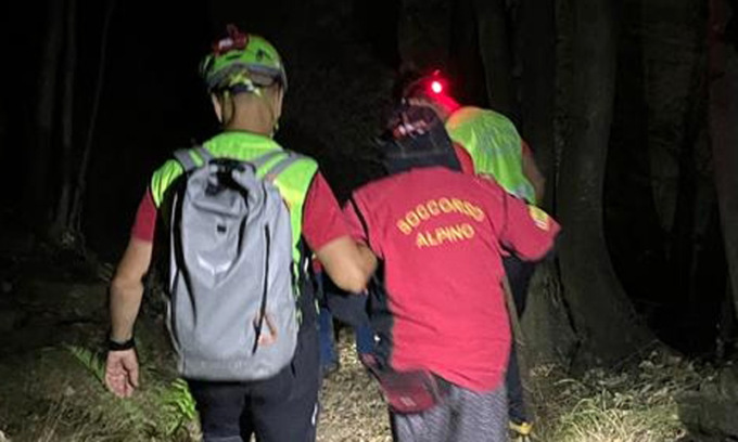 88enne salvata nella notte a Coazze: “Ha voluto scendere con le proprie gambe”