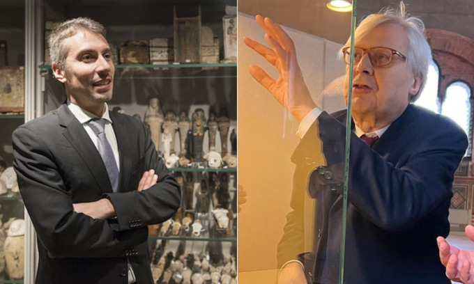 Sgarbi sul Museo Egizio di Torino: “Greco è inamovibile”
