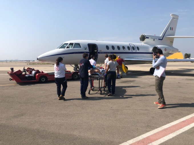Volo di Stato da Tel Aviv a Torino per salvare la vita ad un anziano paziente piemontese