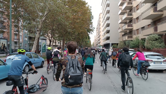 Grande partecipazione al Bike Pride, oltre 6000 presenze