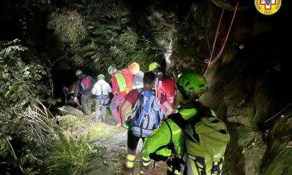 Coppia di escursionisti recuperati dal Soccorso Alpino a Prali