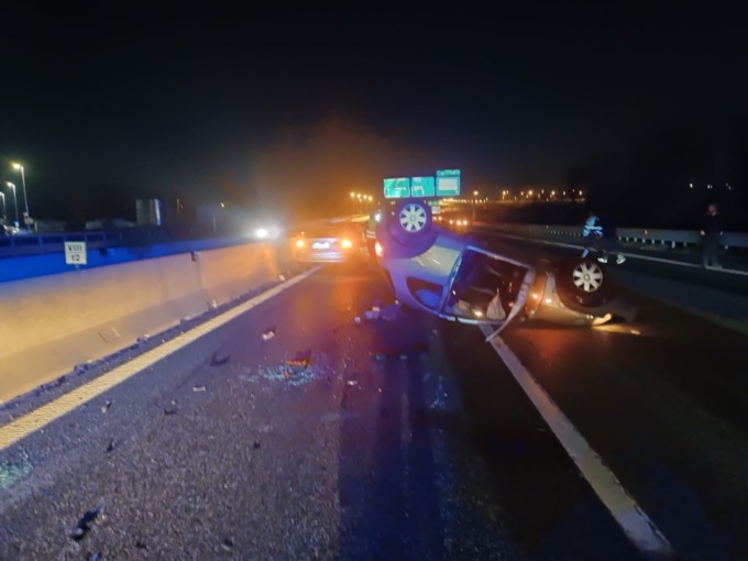 Incidente in tangenziale a Nichelino: coinvolte cinque auto