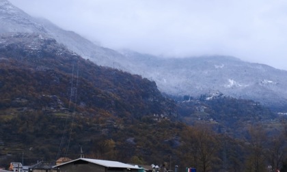 Neve a basse quote in molte zone del Piemonte