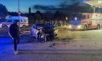 Violento scontro tra due auto a Castellamonte