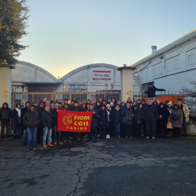 La Delgrosso di Nichelino versa solo in parte lo stipendio di novembre: lavoratori in sciopero