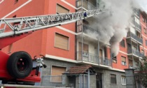 Incendio in un alloggio a Settimo Torinese