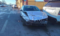 Scontro tra due auto in strada Carignano a Moncalieri: due feriti