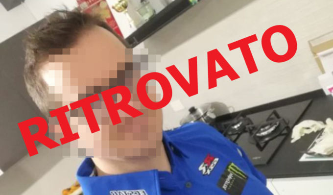 Ritrovato sano e salvo, era scomparso da Giaveno annunciando un tragico gesto