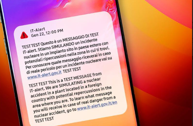 IT-Alert, alle 12 nel Torinese è scattato il secondo test di allarme pubblico