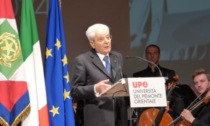 Sergio Mattarella all'inaugurazione dell'anno accademico dell'Università del Piemonte Orientale