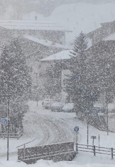 Abbondanti nevicate e piogge sul Piemonte: permane l’allerta per le prossime ore