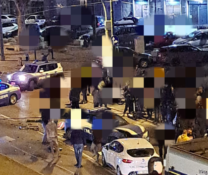 Barriera di Milano: incidente con la volante della polizia, agenti accerchiati e insultati