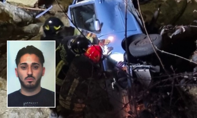 Si schianta con l’auto dentro al torrente: la vittima, Vittorio Trompino, faceva parte della “banda del flessibile”
