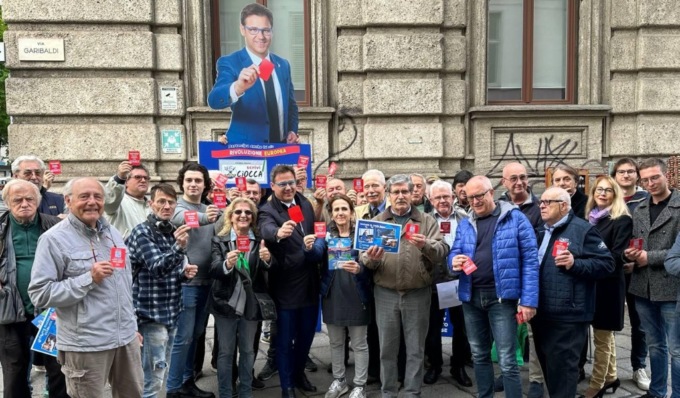 Il tour elettorale dell’Eurodeputato della Lega Ciocca: “Il sondaggio che boccia l’Europa”