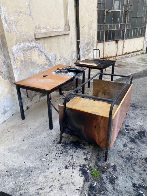 Nessun danno in conseguenza dell’incendio alla succursale dell’istituto Bosso-Monti