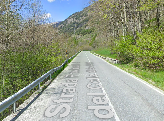 Colle del Sestriere: cinquantenne perde il controllo della moto e cade nel fiume
