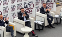 Presentazione del Salone dell'Auto, Salvini: "Dire no alle auto a diesel e benzina è una fesseria"
