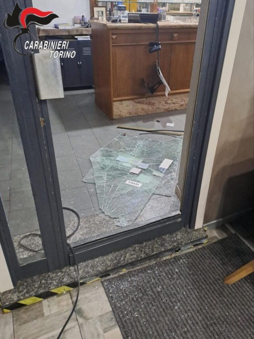 Arrestato dai Carabinieri di Rivoli il presunto autore delle spaccate di esercizi pubblici