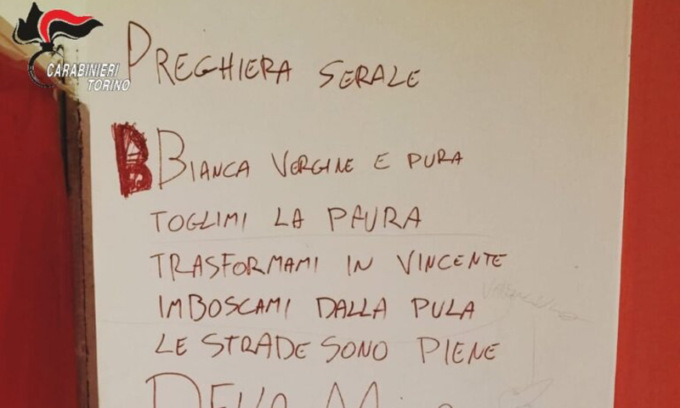 Armi e droga: sgominata dai Carabinieri di Poirino banda di 5 spacciatori “devoti” alla cocaina