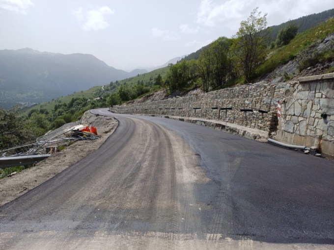 A Champlas Du Col la Provinciale 23 del Sestriere nuovamente transitabile a senso unico alternato dalle 18 di domani