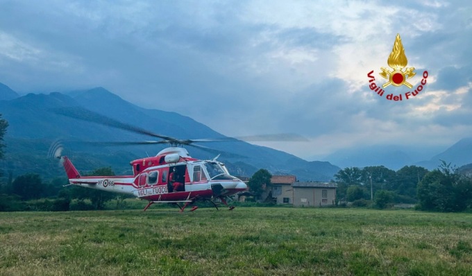 Giovane escursionista ferito e bloccato sulla Ferrata di Foresto