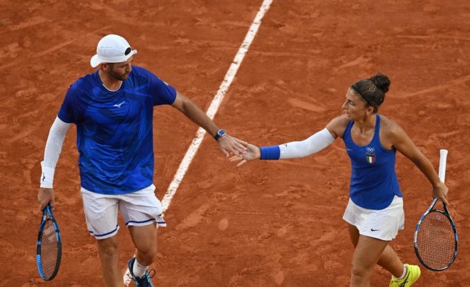 Il torinese Andrea Vavassori fuori nel doppio misto con Sara Errani