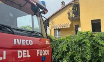 Incendio in una casa a Buttigliera