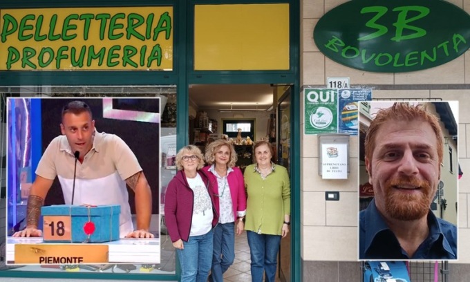 Forza Piemonte ad Affari tuoi! In bocca al lupo a Paolo da Rivoli da mamma, zie e… anche dal sindaco!